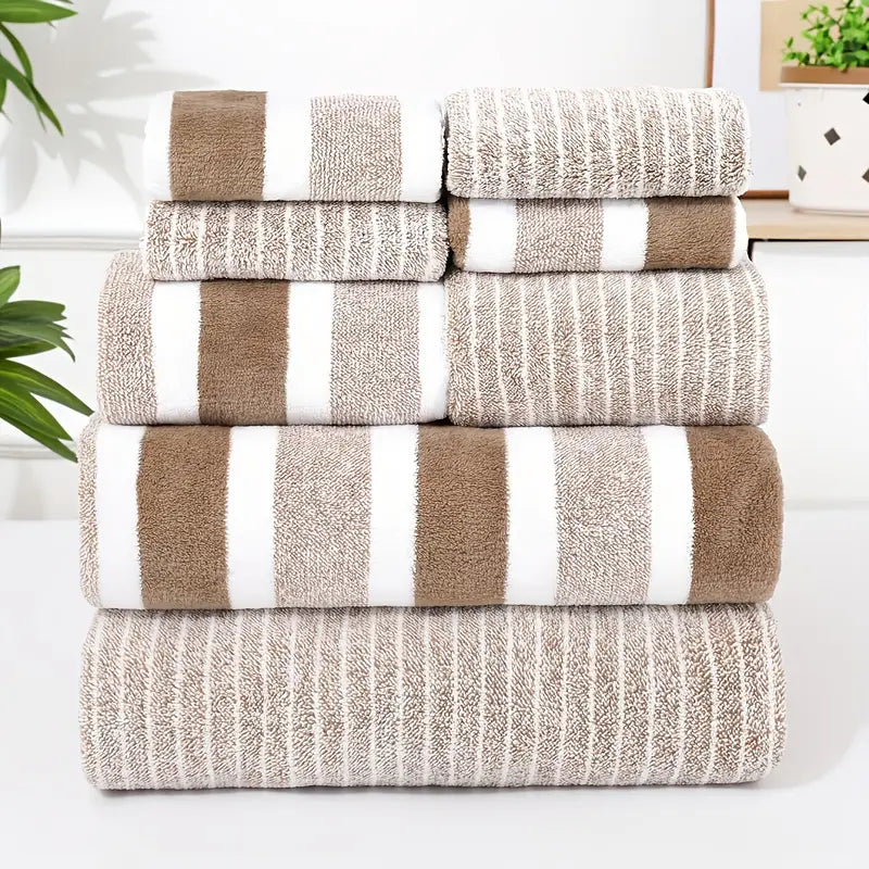 8pcs Luxury Spa Towel Set