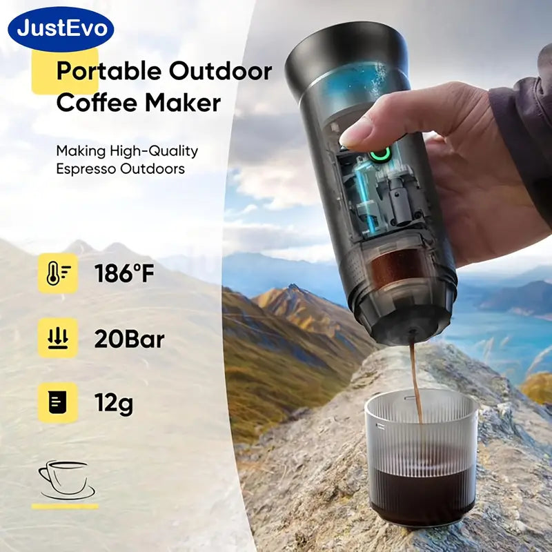 Portable Electric Espresso Machine, Travel Coffee Maker