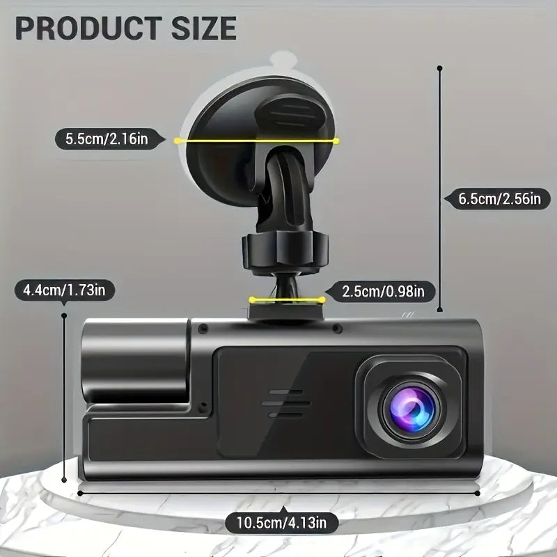 Dash Cam with Memory Card Included