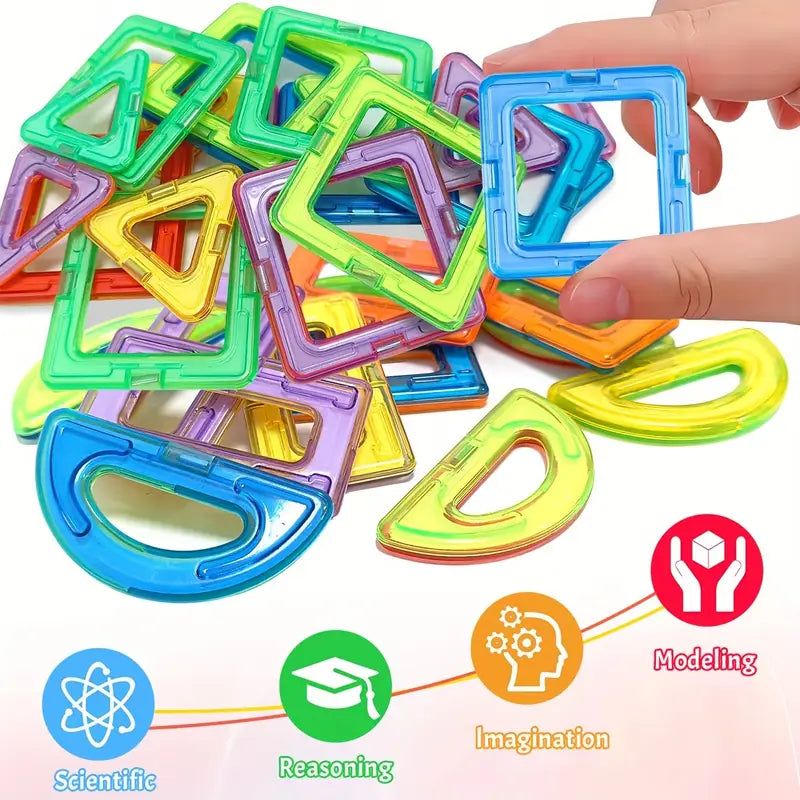 68 Magnetic Building Blocks Magnets Toys