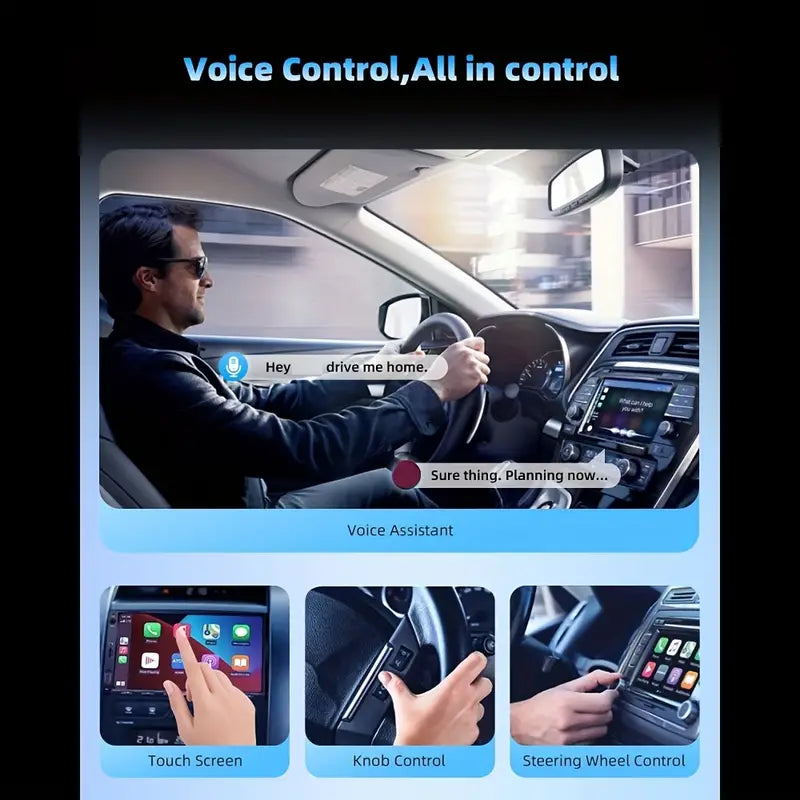 2025 Wireless CarPlay & Android Auto Adapter