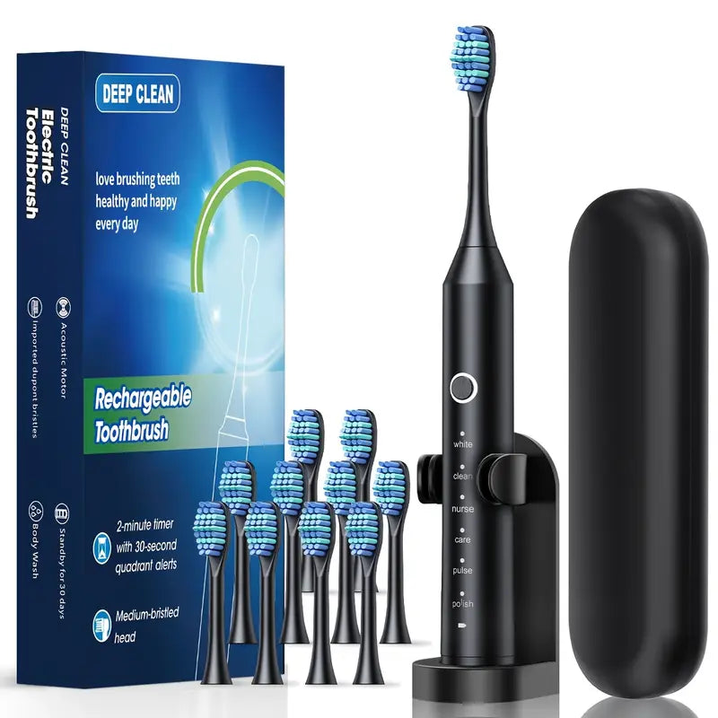 Automatic Rechargeable Electric Toothbrush for Adults