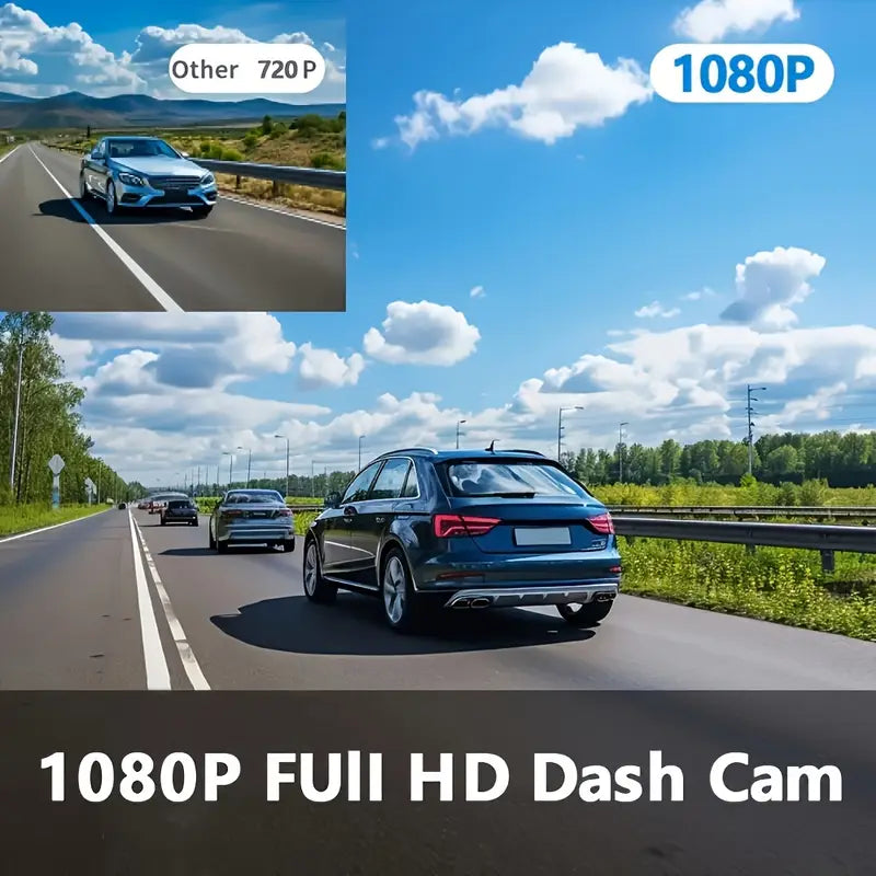 Dash Cam with Memory Card Included
