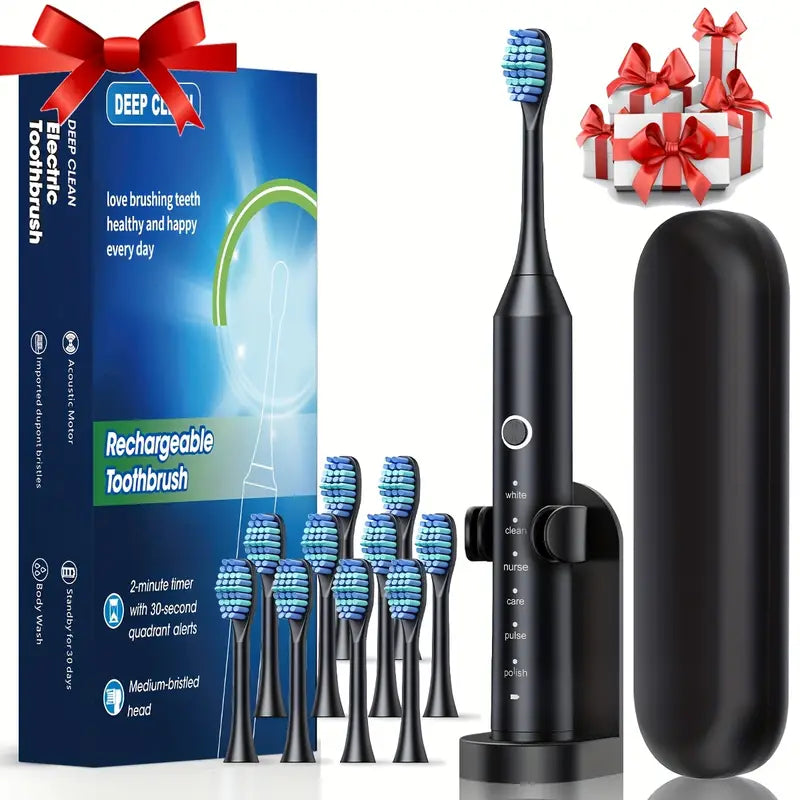 Automatic Rechargeable Electric Toothbrush for Adults